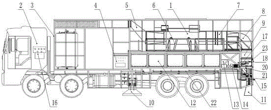 Ice and snow removing vehicle capable of deicing through fuel gas jet flow