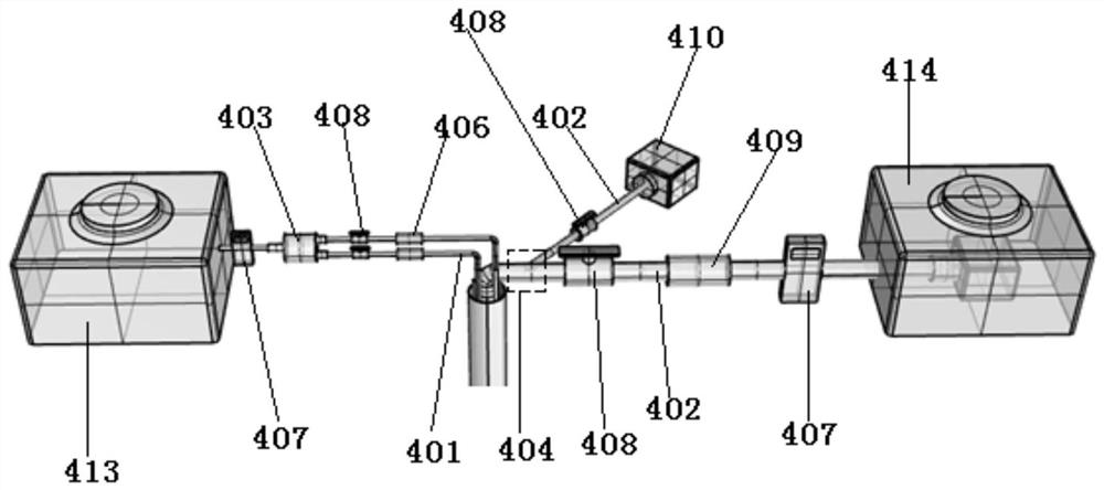 Underground water layered monitoring device and method based on dilution method