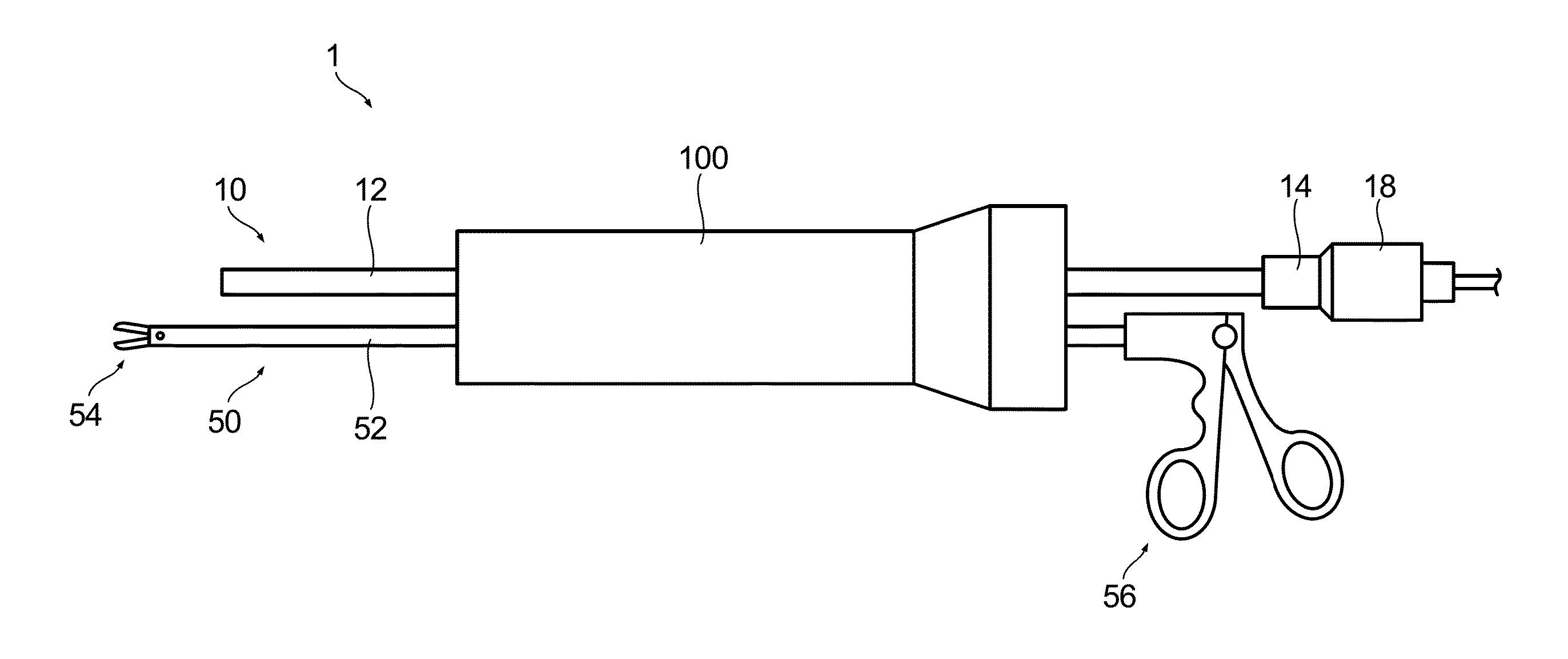 Endoscopic surgery device and outer tube