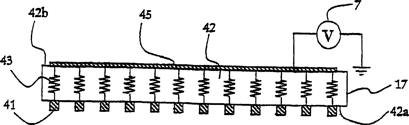 Gas-based detector for ionizing radiation and method in manufacturing the same