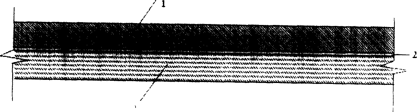 Porous cement concrete cement overlay having bond coat laying on bituminous surface and construction method therefor