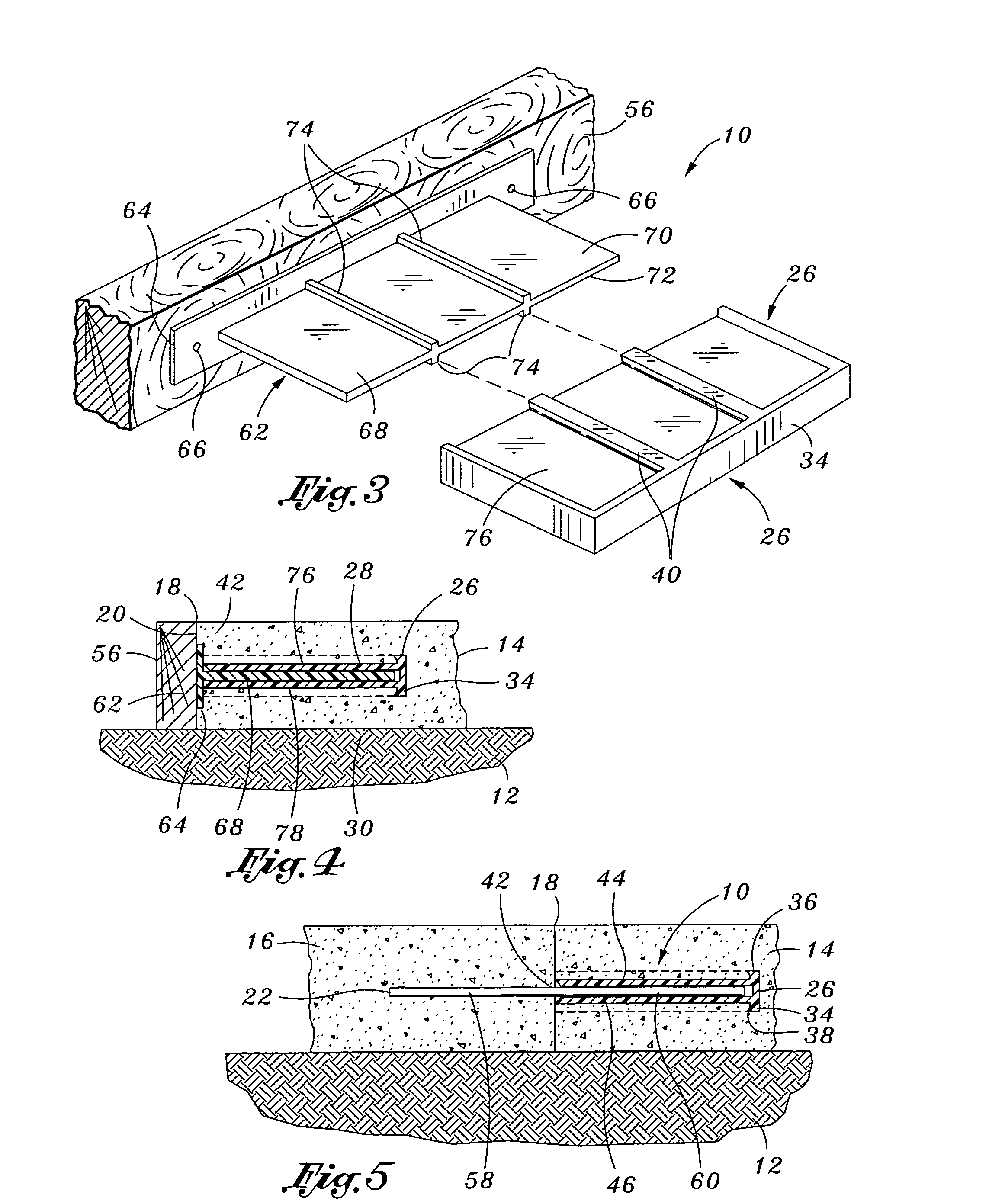 Plate concrete dowel system