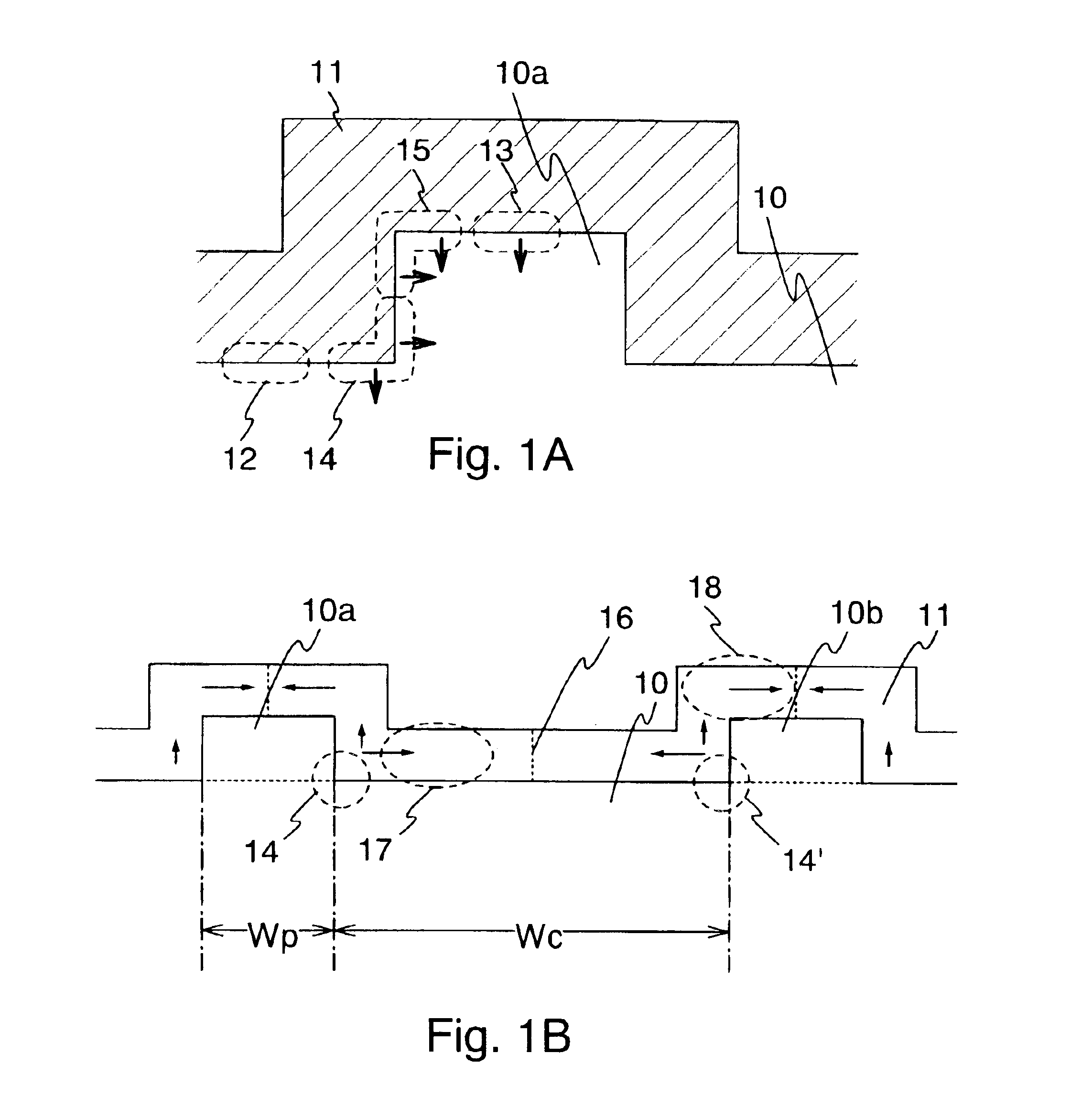 Semiconductor device formed over a surface with a depression portion and a projection portion