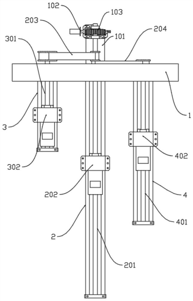 Water sampling device and sampling method for analysis before geotechnical engineering sewage treatment