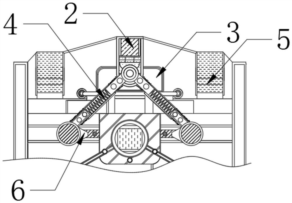 Auxiliary equipment for cutting leather vamps through wind power