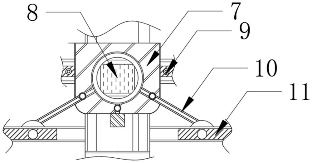 Auxiliary equipment for cutting leather vamps through wind power