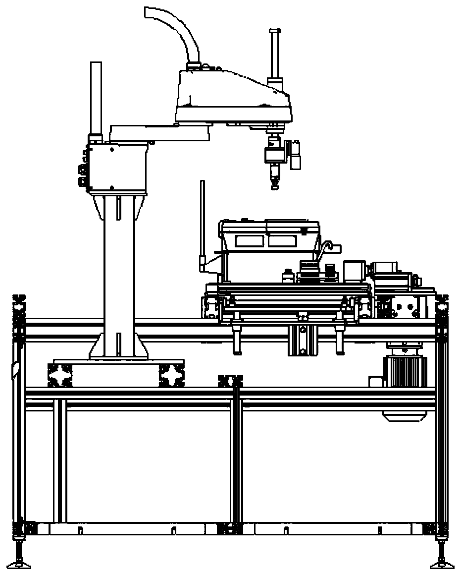 Detection device for frequency converter keyboard and fan