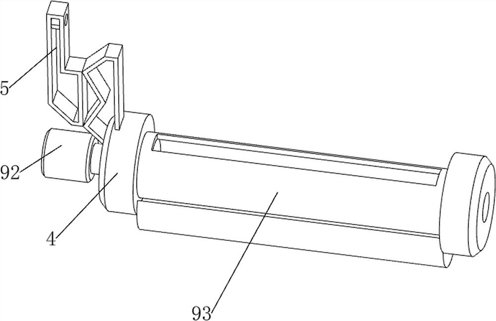 Medicine applying device for burn department