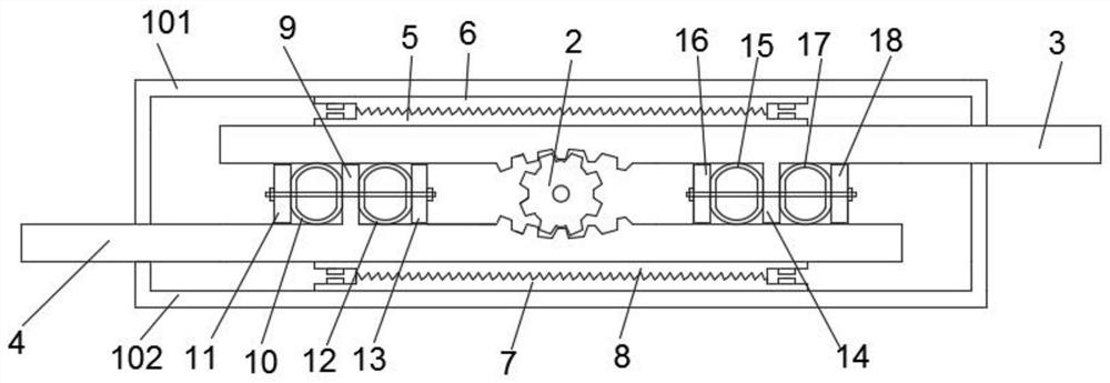 Rotatable reduction friction composite metal damper