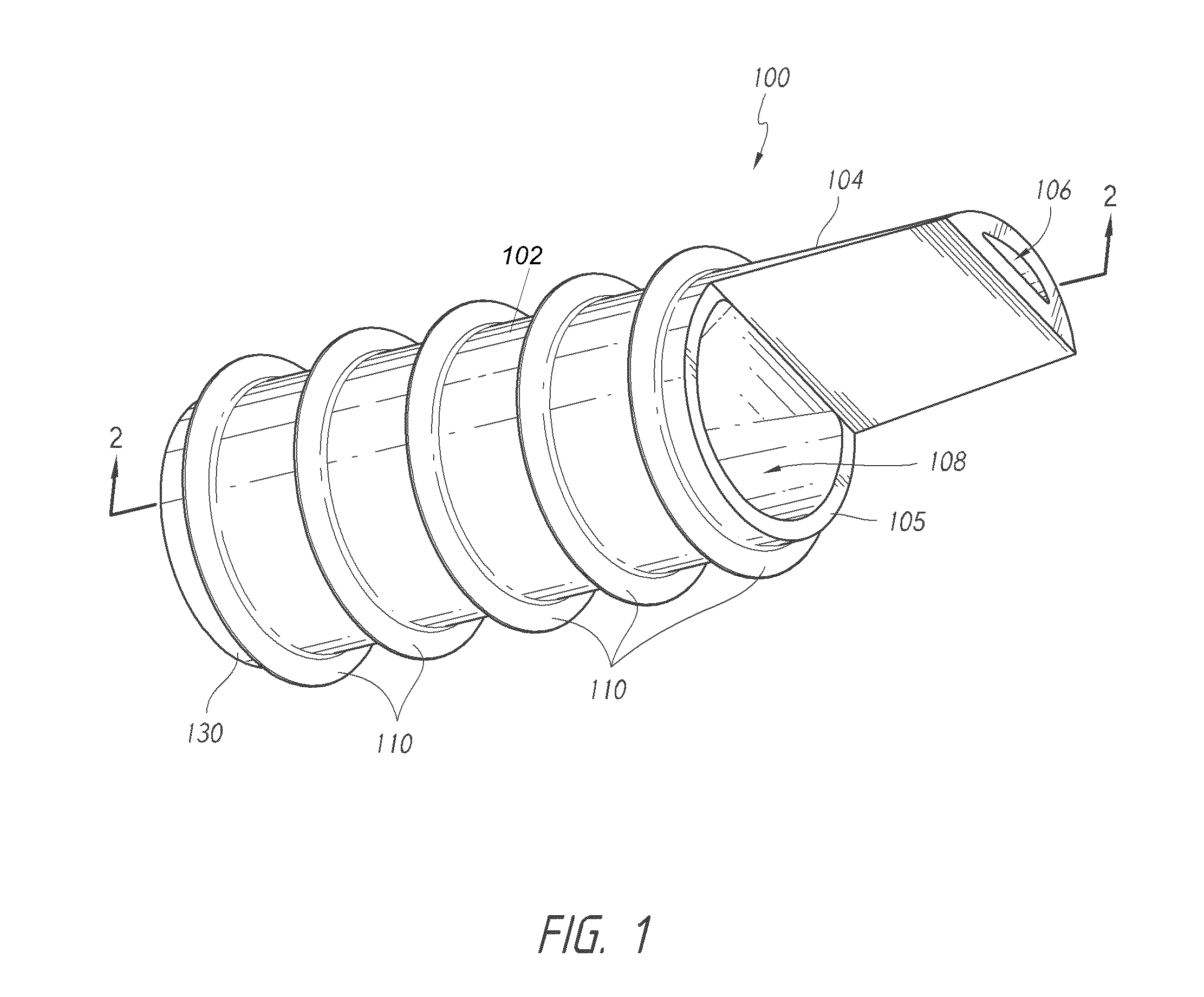 In-bottle wine aerator