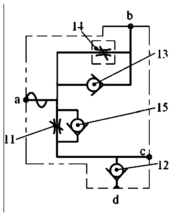 Oil-pump-free hydraulic vibration exciter with adjustable frequency and amplitude and adjusting method thereof