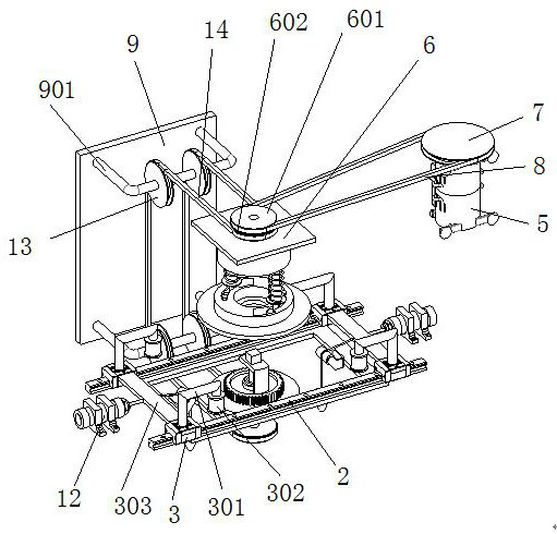 Machining system and method for cooling, heating and power cogeneration combined supply part of diesel engine