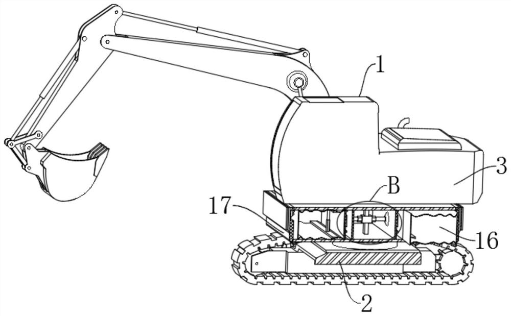 Remote control excavator and control system thereof