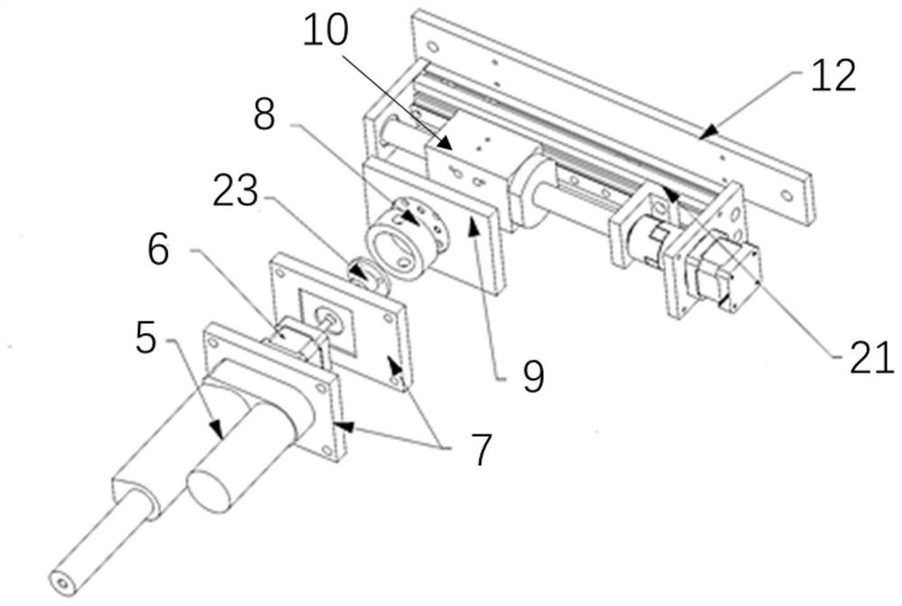 Magnetic type grinding robot