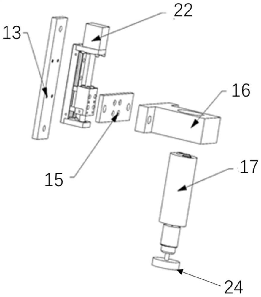 Magnetic type grinding robot