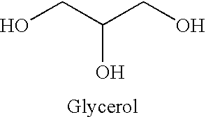 Glyceryl and glycol acid compounds