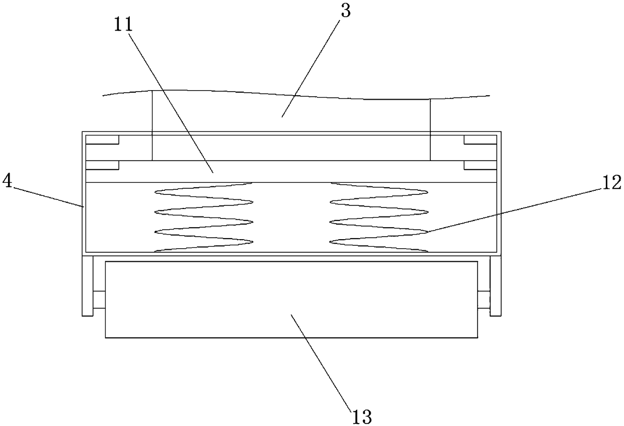 Film leveling device for honeycomb panel production