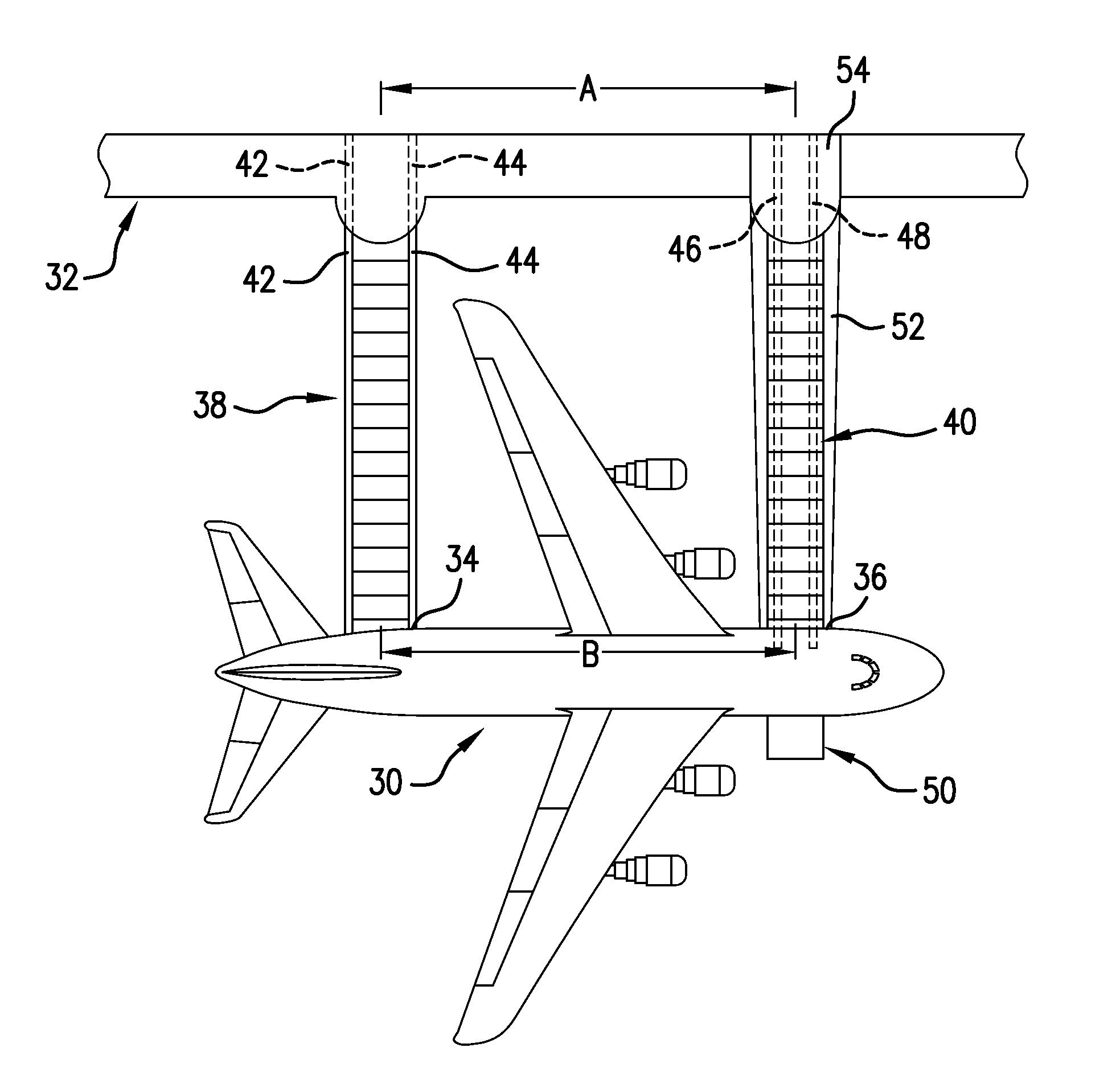 System and method for improving efficiency of aircraft gate services and turnaround