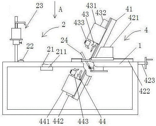 Hub pressure sensor hole drilling device