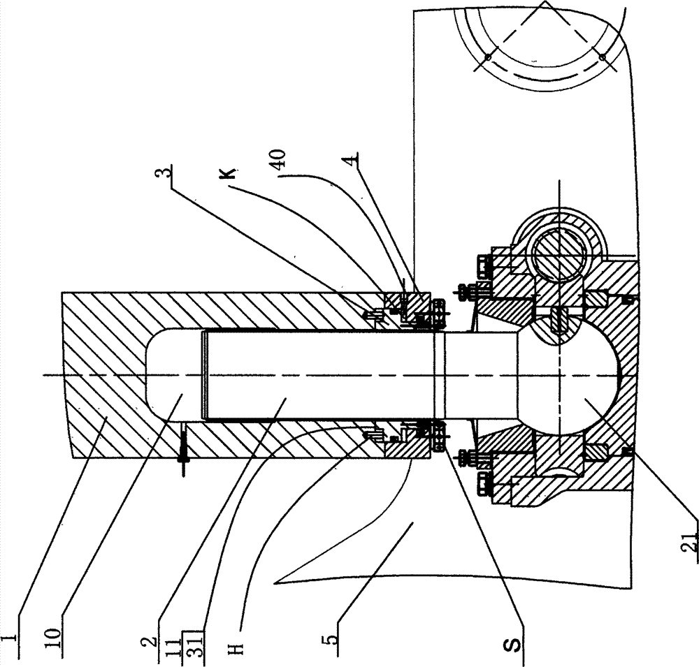 Hydraulic locking device of pressure machine