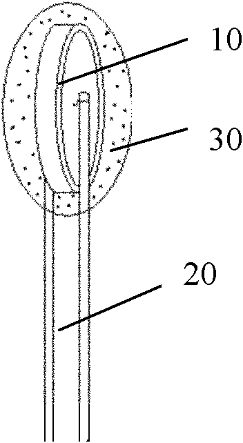 Surface-mounting high-precision large-power NTC (Negative Temperature Coefficient) thermistor and making method thereof