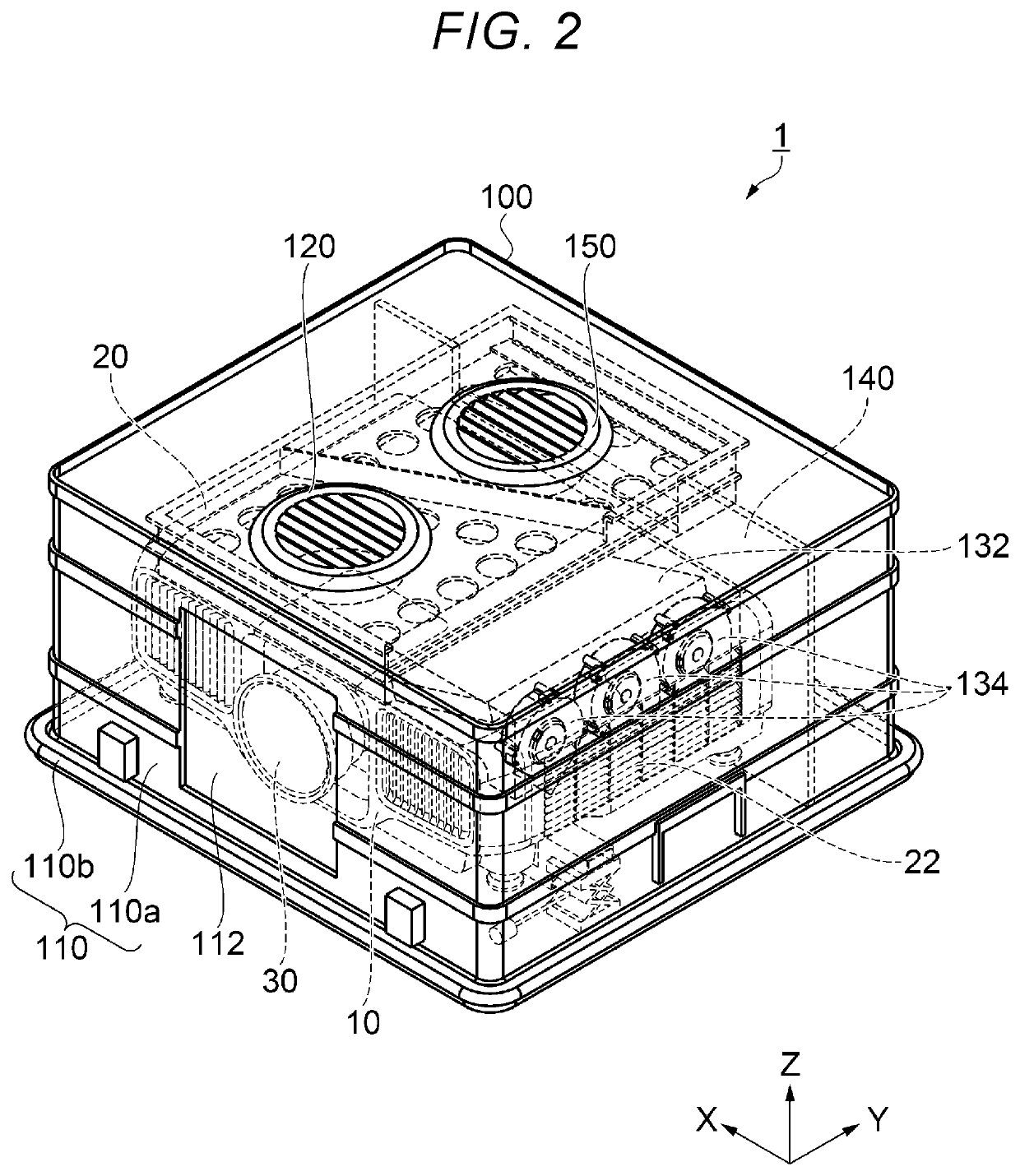 Electronic device and projection apparatus