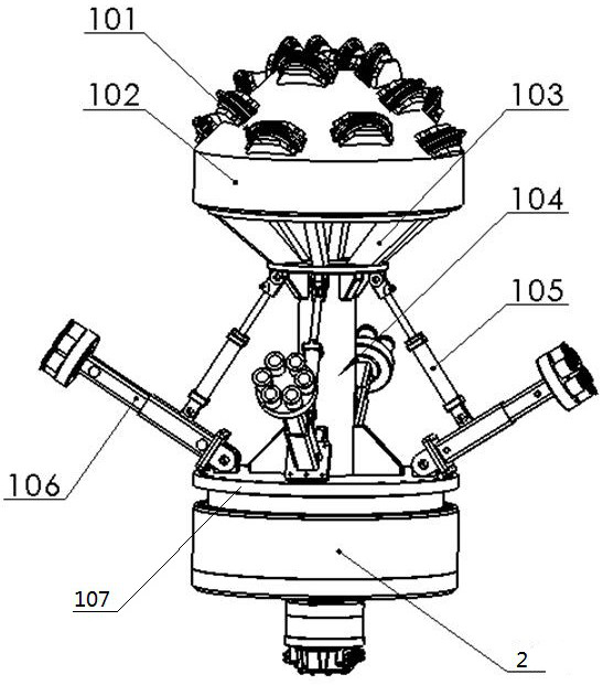 A cantilever boring machine and its construction method