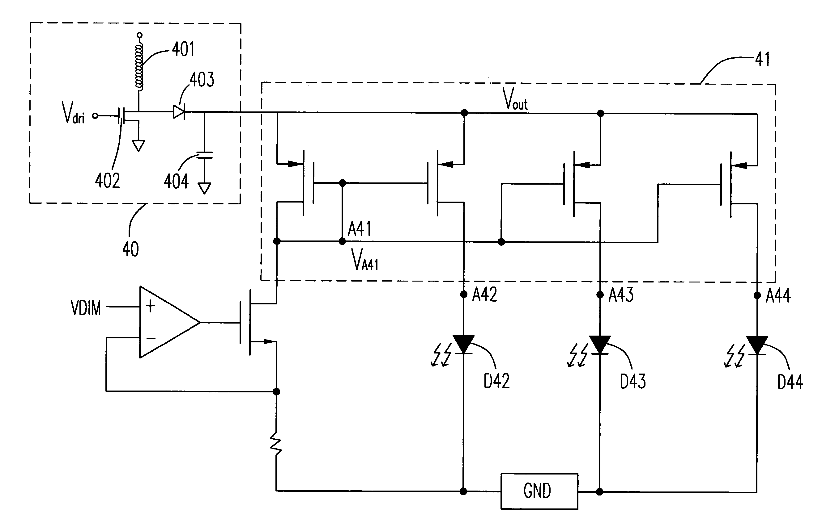 Method for driving light emitting diode