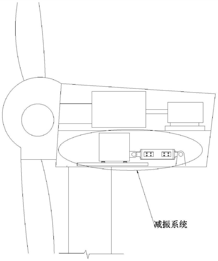 Vibration damping system for offshore wind turbine generator and assembling method of vibration damping system