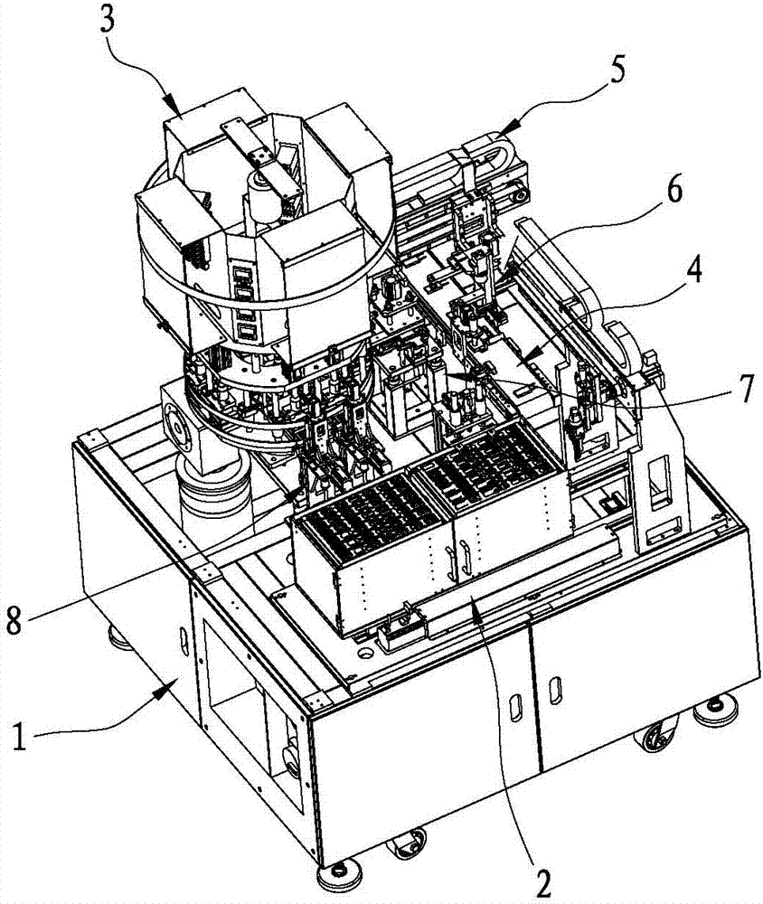 A battery automatic heat press machine