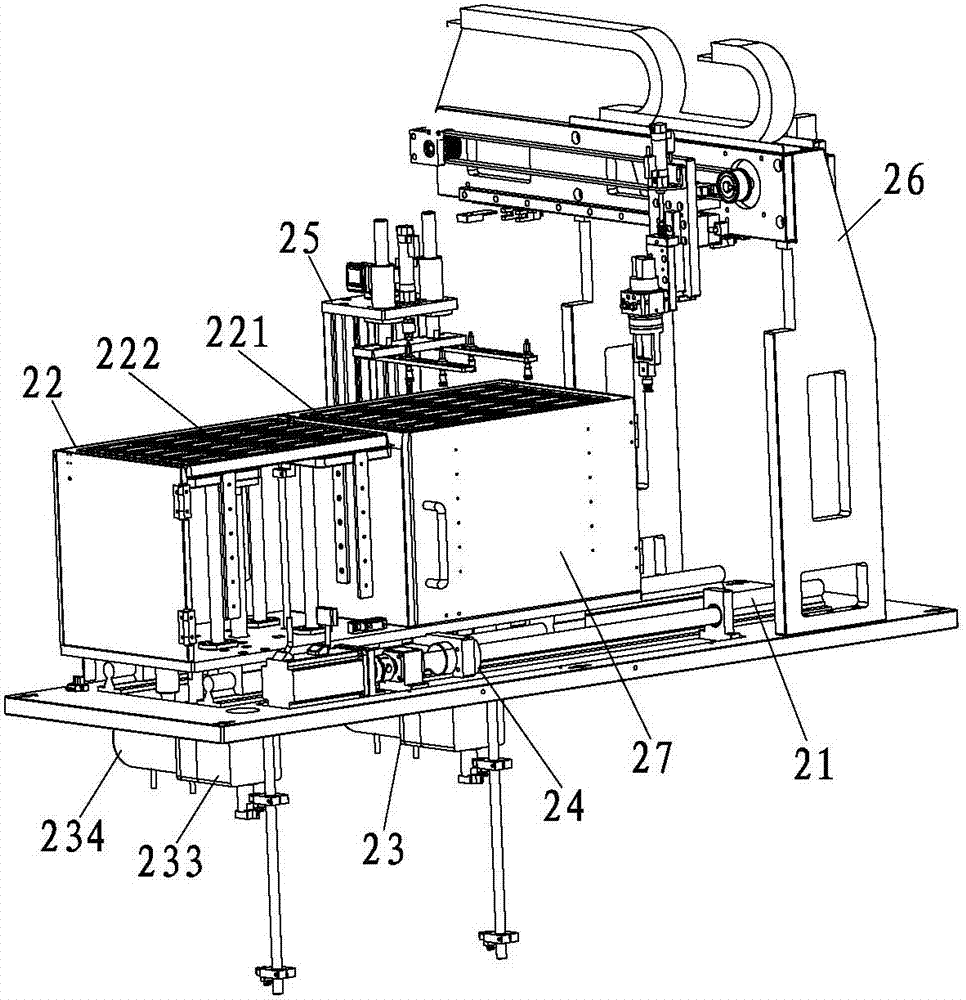 A battery automatic heat press machine