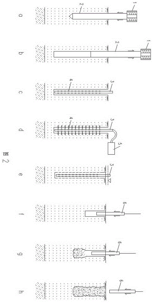Treatment method for large-thickness collapsible loess
