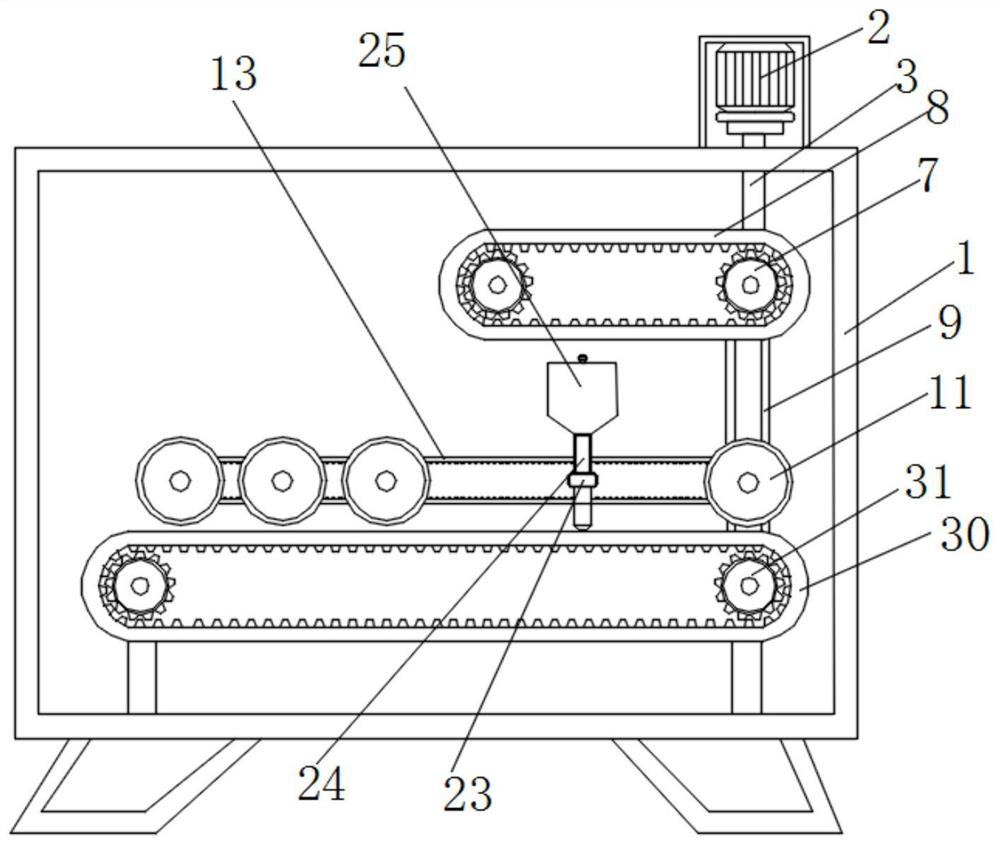 Foil plating device for producing copper foil adhesive tape