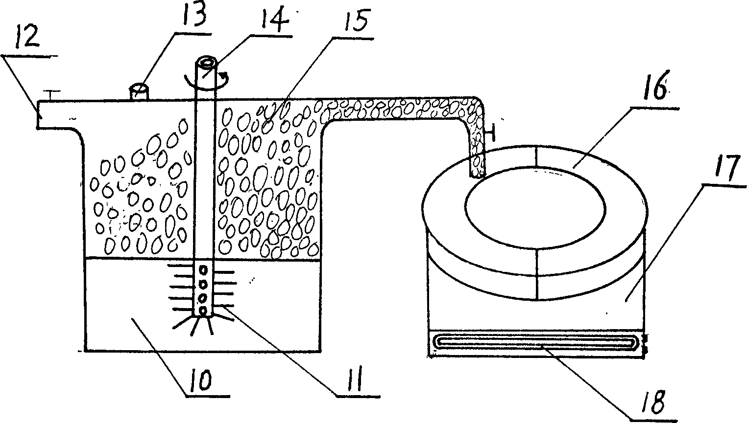 Honeycomb type prick and burst resisting tire and its producing method