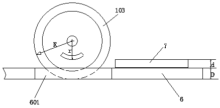 A kind of cutting machine circular blade and its cutting method