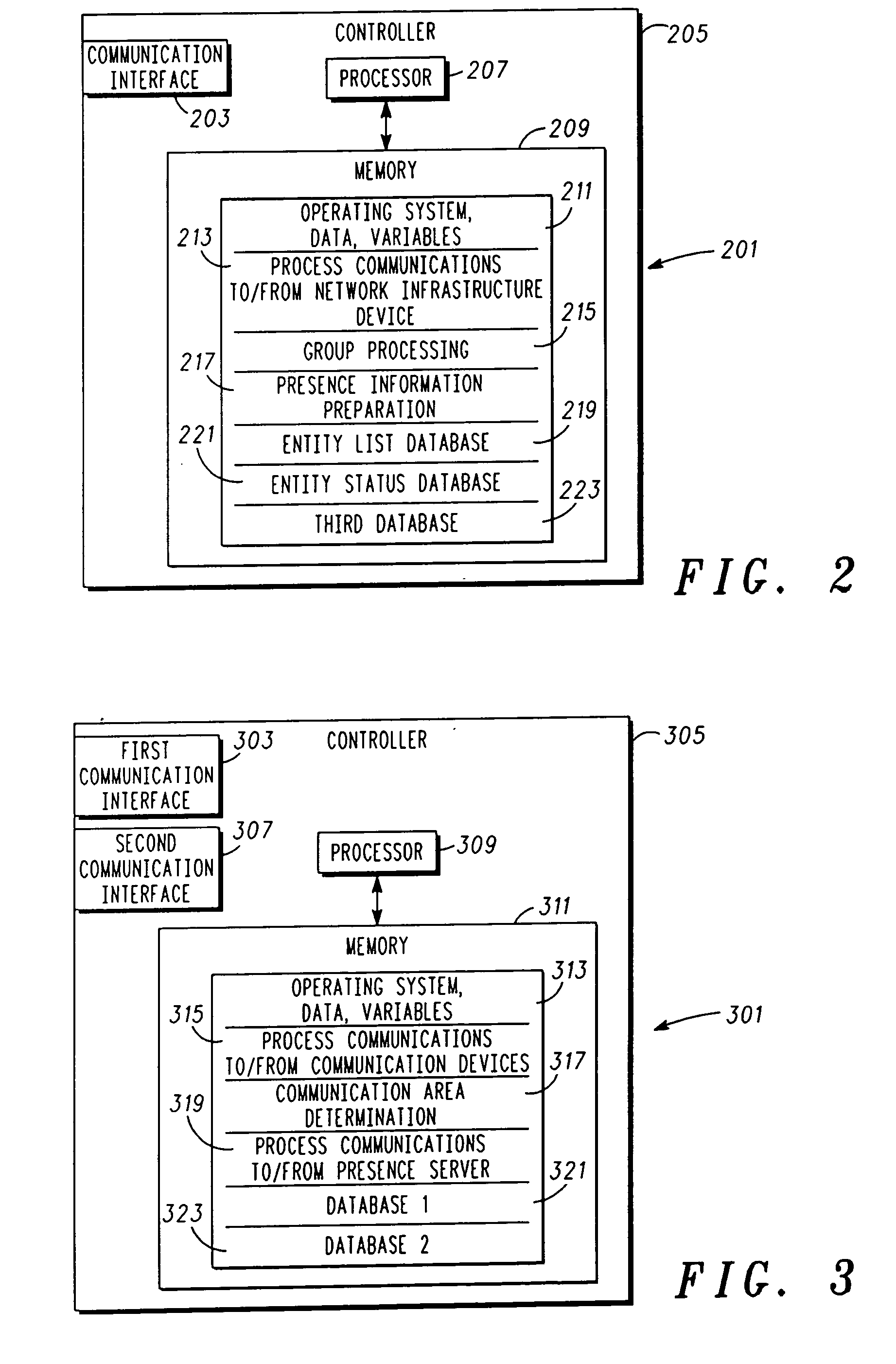 Providing presence information in a communication network