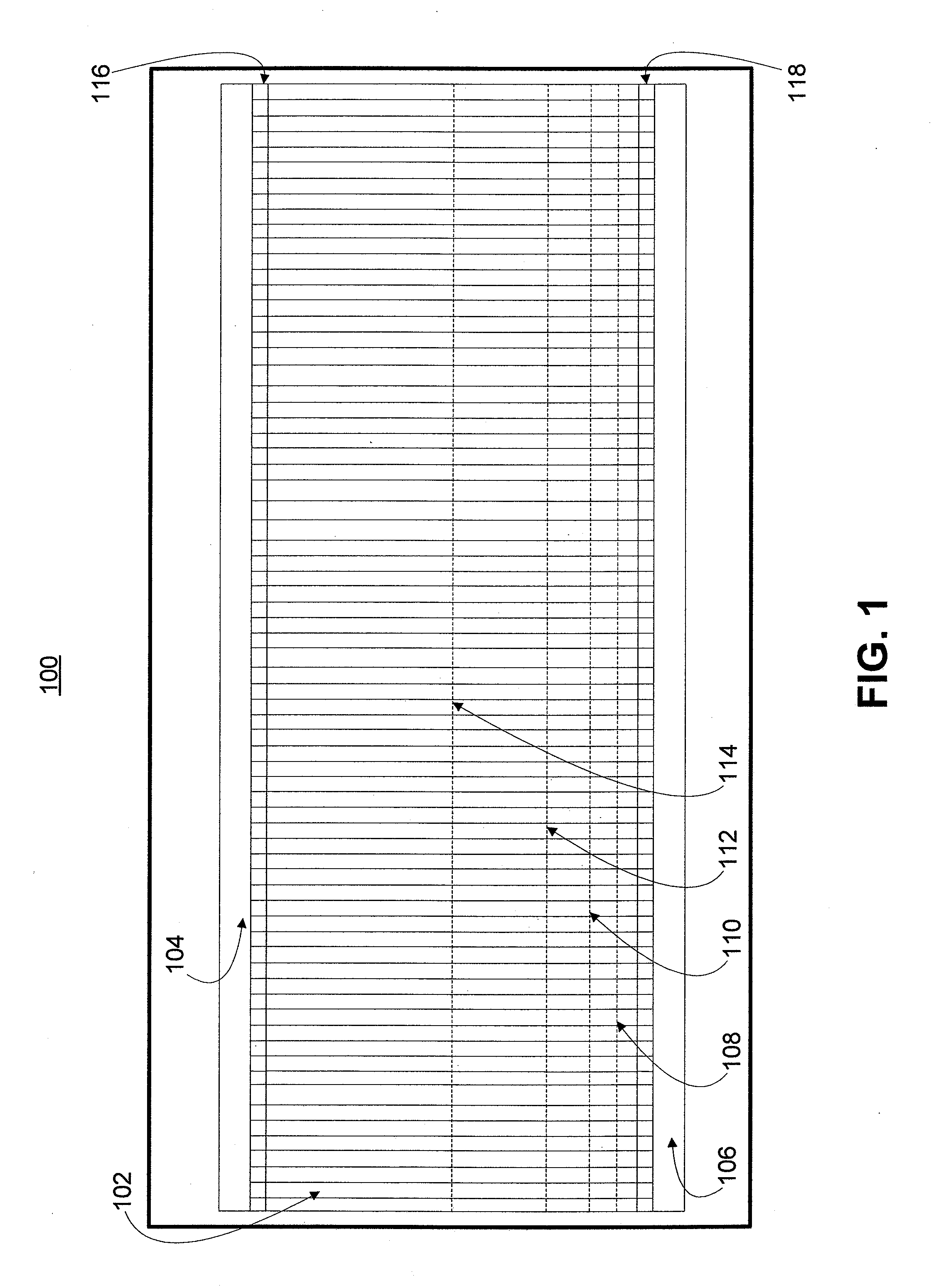 Variable charge coupled device focal plane array