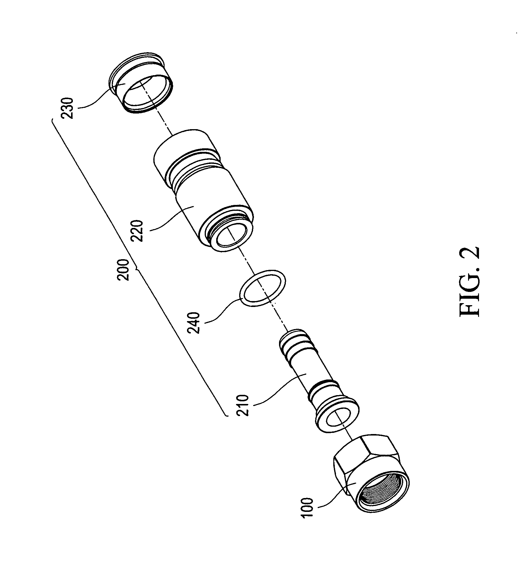 Coaxial cable connector enhancing tightness engagement with a coaxial cable
