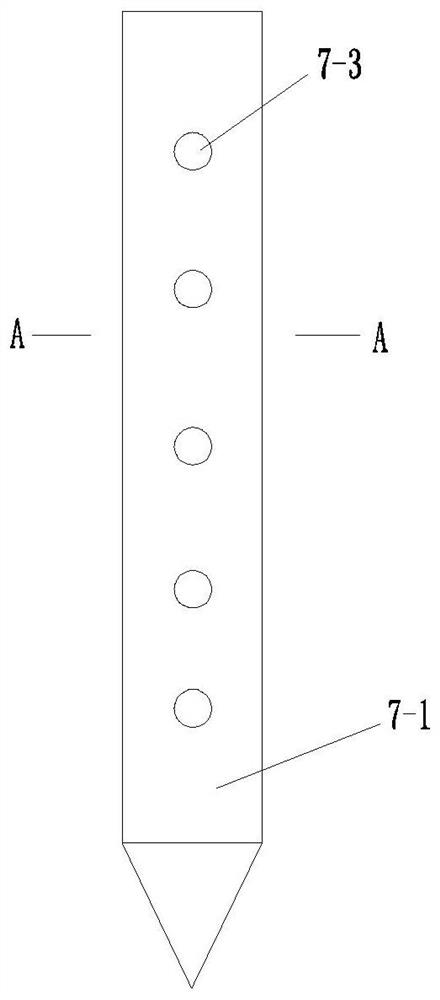 Comprehensive renovation construction method for unstable side slope