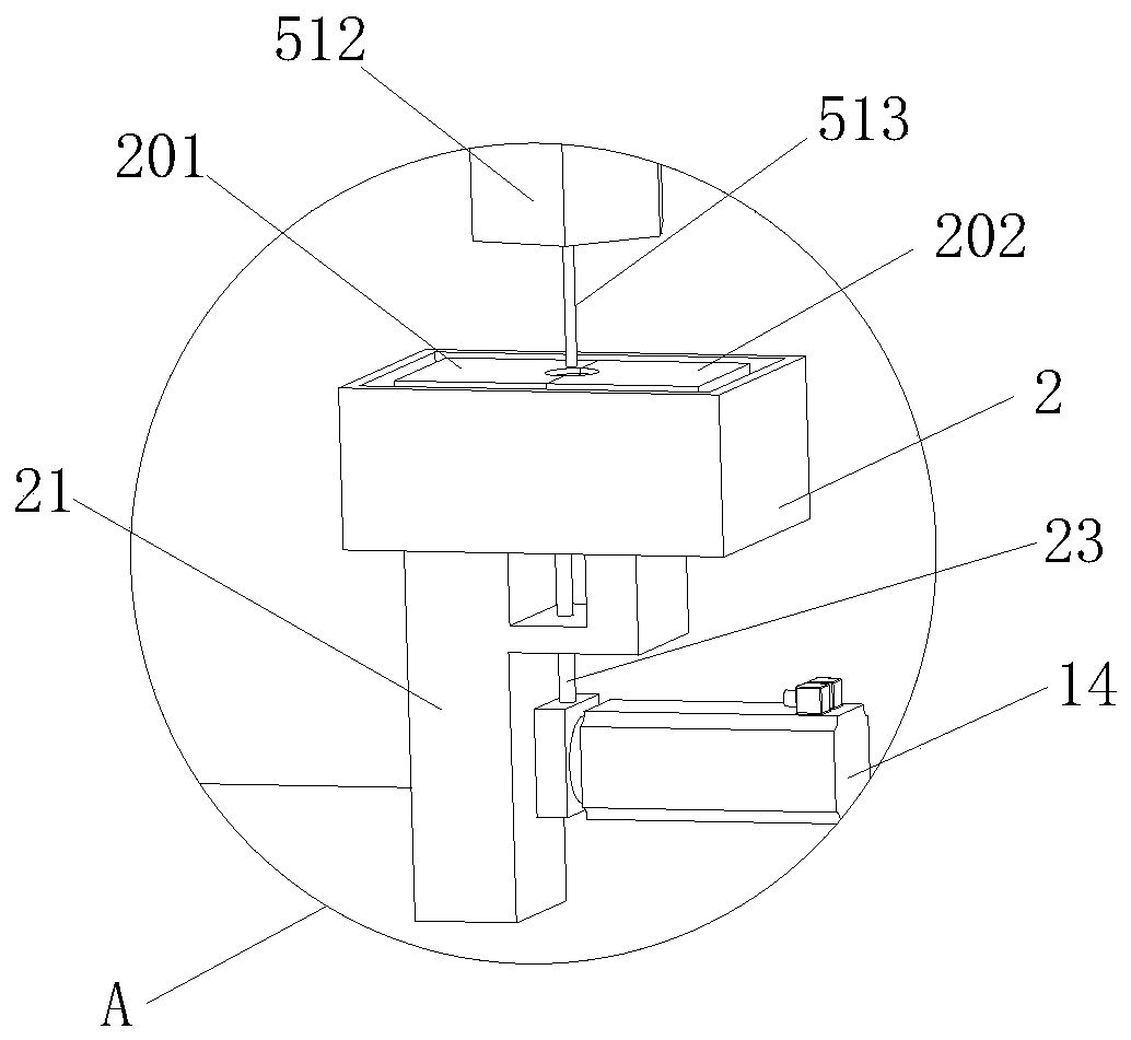 Combined machining testing device of spark electrolysis discharging, applied to semicircle orifice