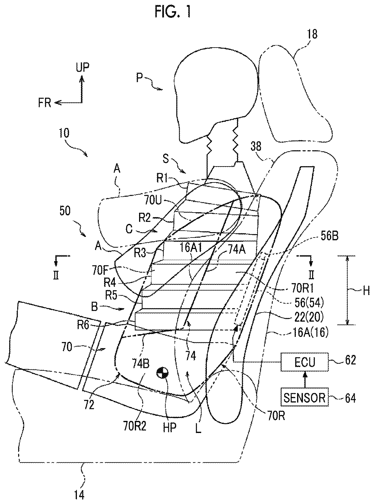 Vehicle seat with side airbags apparatus