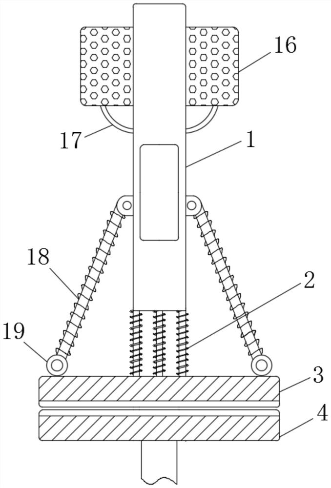 Automatically cleaned liquid crystal display panel grinding machine based on new-generation information technology