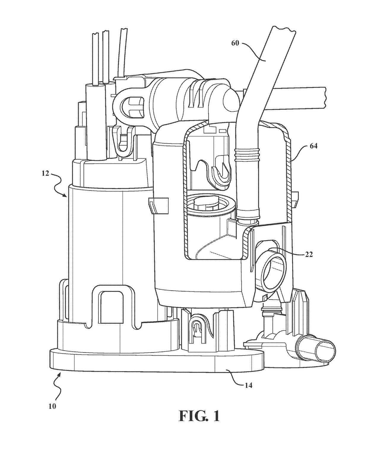 Thermostatic valve having anti-siphon feature