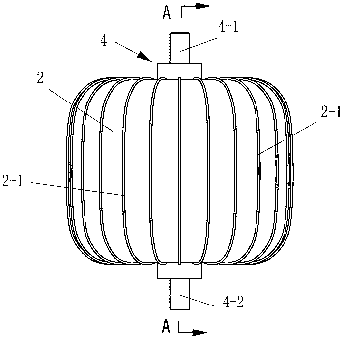 Energy-absorbing soft base of engine