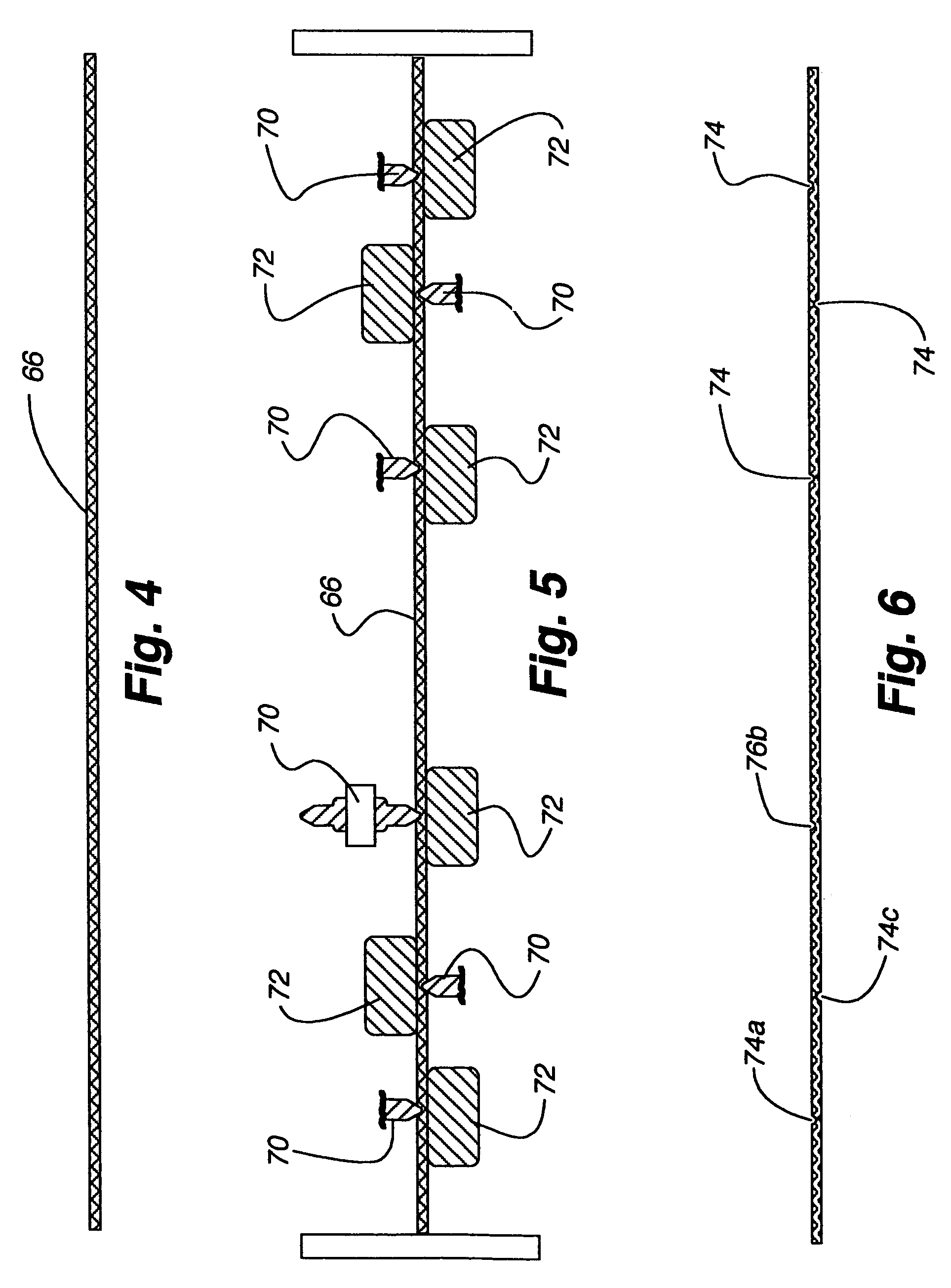 Method of manufacturing a compressible structural panel with reinforcing dividers