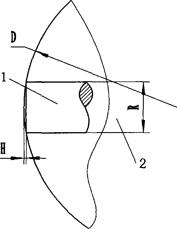 Orthogonal turning and milling method for inner rotary surface