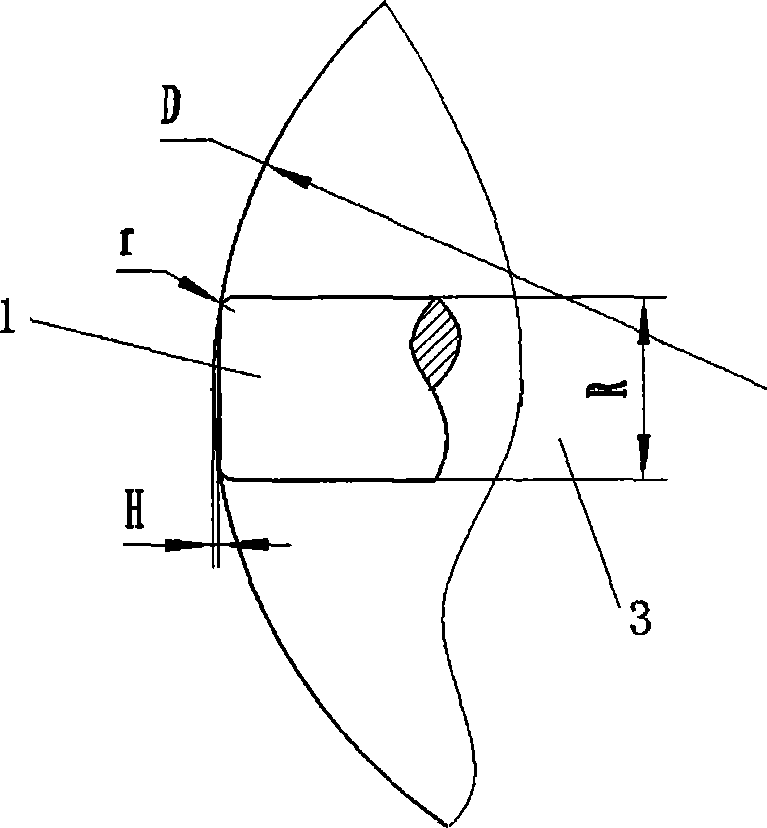 Orthogonal turning and milling method for inner rotary surface