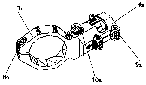 Pesticide-spraying unmanned aerial vehicle framework structure
