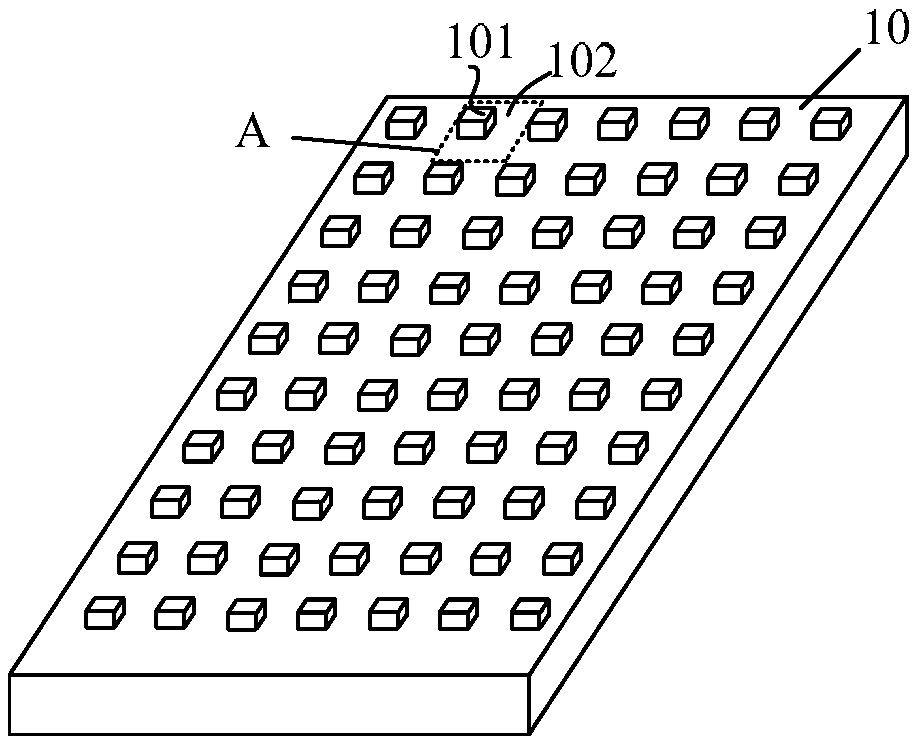 Pre-sputtering substrate and manufacturing method thereof