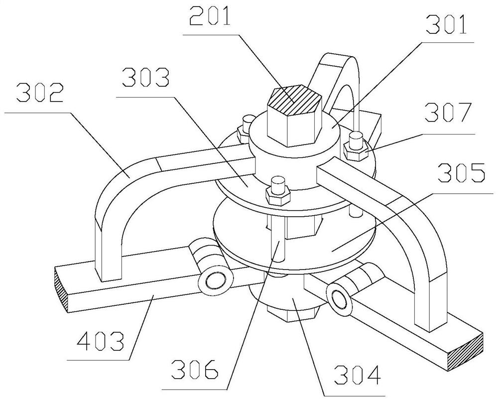 Peripheral pavement compacting device after manhole cover maintenance